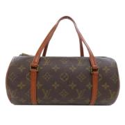 Louis Vuitton Vintage Pre-owned Tyg louis-vuitton-vskor Brown, Dam