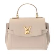 Louis Vuitton Vintage Pre-owned Laeder louis-vuitton-vskor Beige, Dam