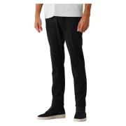 Genti Svarta Slim Fit Stretchbyxor Black, Herr