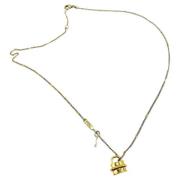 Chloé Pre-owned Pre-owned Metall halsband Yellow, Dam