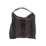 Fendi Vintage Pre-owned Canvas handvskor Multicolor, Dam