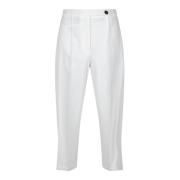 Liviana Conti Casual byxor i trendig stil White, Dam