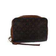 Louis Vuitton Vintage Pre-owned Canvas louis-vuitton-vskor Brown, Dam