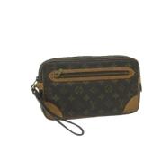 Louis Vuitton Vintage Pre-owned Canvas louis-vuitton-vskor Brown, Dam