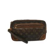 Louis Vuitton Vintage Pre-owned Canvas louis-vuitton-vskor Brown, Dam