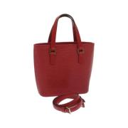 Louis Vuitton Vintage Pre-owned Laeder louis-vuitton-vskor Red, Dam