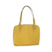 Louis Vuitton Vintage Pre-owned Laeder louis-vuitton-vskor Yellow, Dam