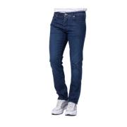 Jacob Cohën Marinblå OS-upplaga Slim Jeans Blue, Herr