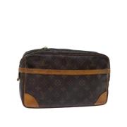 Louis Vuitton Vintage Pre-owned Canvas louis-vuitton-vskor Brown, Dam