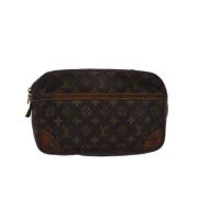 Louis Vuitton Vintage Pre-owned Canvas louis-vuitton-vskor Brown, Dam