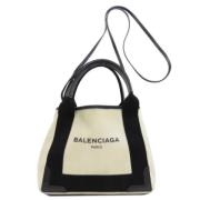 Balenciaga Vintage Pre-owned Canvas balenciaga-vskor White, Dam