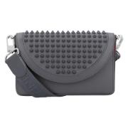 Christian Louboutin Laeder axelremsvskor Gray, Herr