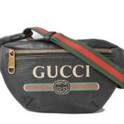 Gucci Vintage Pre-owned Laeder gucci-vskor Black, Dam