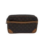 Louis Vuitton Vintage Pre-owned Canvas louis-vuitton-vskor Brown, Dam