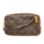 Louis Vuitton Vintage Pre-owned Canvas louis-vuitton-vskor Brown, Dam