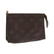 Louis Vuitton Vintage Pre-owned Canvas louis-vuitton-vskor Brown, Dam