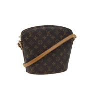 Louis Vuitton Vintage Pre-owned Canvas louis-vuitton-vskor Beige, Dam