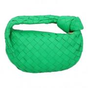 Bottega Veneta Vintage Pre-owned Laeder handvskor Green, Dam