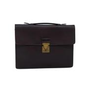 Louis Vuitton Vintage Pre-owned Laeder louis-vuitton-vskor Brown, Dam