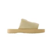 Burberry Laeder sandaler Beige, Dam