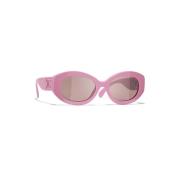 Chanel Ch5528 177653 Sunglasses Pink, Dam