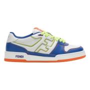 Fendi Låg Topp Sneaker i Trendig Stil Multicolor, Herr