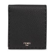 Fendi Läderplånbok Black, Herr