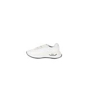 Hugo Boss Läder Sneakers med Gummisula White, Herr