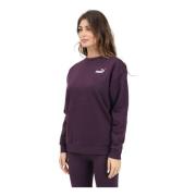 Puma Essentials Lila Crewneck Tröja Kvinnor Purple, Dam