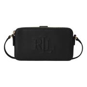 Ralph Lauren Medium Crossbody Plånboksväska Black, Dam