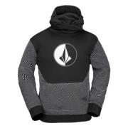 Volcom Hydro Riding Hoodie Black, Herr