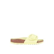 Birkenstock Stor Spänne Popcorn Sandaler Yellow, Dam