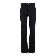 Paige Klassiska Denim Jeans Black, Dam