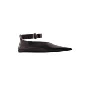 Jil Sander Laeder lgskor Black, Dam