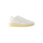 Jil Sander Laeder sneakers White, Dam