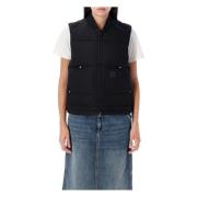 Carhartt Wip Svart vattenavvisande Rayley-vest Black, Dam