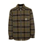 Carhartt Wip Bouclé Twill Overshirt med Kentkrage Yellow, Herr