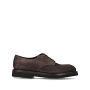 Premiata Brun Mocka Snörskor Derby Stil Brown, Herr