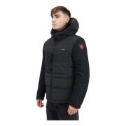 Blauer Svart ärmlös jacka Modernt design Black, Herr