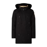 Moose Knuckles Herr Svart Guld Shearling Parka Black, Herr