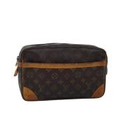 Louis Vuitton Vintage Pre-owned Canvas louis-vuitton-vskor Brown, Dam