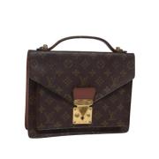 Louis Vuitton Vintage Pre-owned Canvas louis-vuitton-vskor Brown, Dam