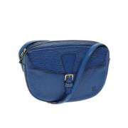 Louis Vuitton Vintage Pre-owned Laeder louis-vuitton-vskor Blue, Dam