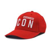 Dsquared2 Hattillbehör Red, Unisex