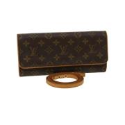 Louis Vuitton Vintage Pre-owned Canvas louis-vuitton-vskor Brown, Dam