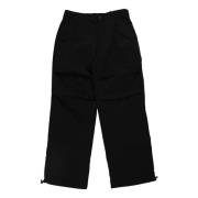 Pleasures Svart Flight Pant - Stilren och Snygg Black, Herr