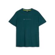 Munich Urban Printed T-shirt i Petroleum Green, Herr