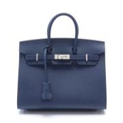 Hermès Vintage Pre-owned Tyg handvskor Blue, Dam