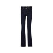 Liu Jo Denim Byxor Normal Tvätt Blue, Dam