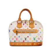 Louis Vuitton Vintage Pre-owned Canvas louis-vuitton-vskor White, Dam